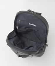 BPRLD96190 MK MICHEL KLEIN BAG(MK ミッシェルクラン バッグ) [撥水/A4収納可]多機能ポケットセンタータックデザインリュック ブラウン