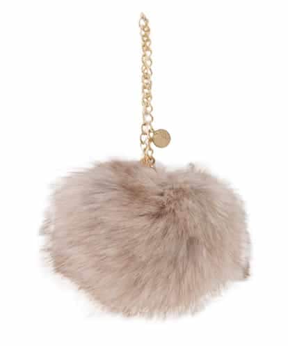 BPSAA81055 MK MICHEL KLEIN BAG FOXファーデザインチャーム