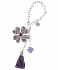 BPSAP11038 MK MICHEL KLEIN BAG(MK ミッシェルクラン バッグ) クローバーチャーム パープル