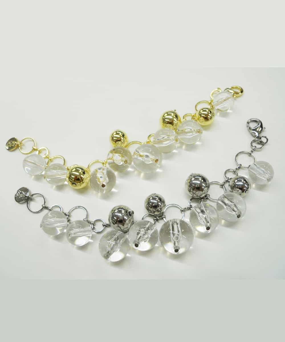 BPSED01038 MK MICHEL KLEIN BAG(MK ミッシェルクラン バッグ) メタルボールチャーム シルバー