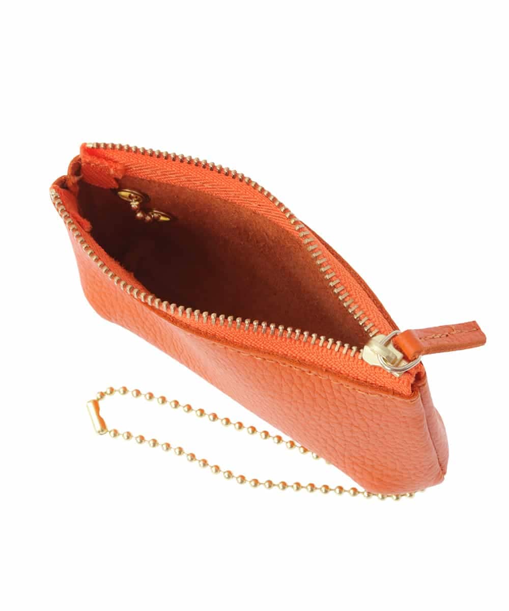 BPSES21050 MK MICHEL KLEIN BAG(MK ミッシェルクラン バッグ) カウレザーコンパクトポーチ シルバー