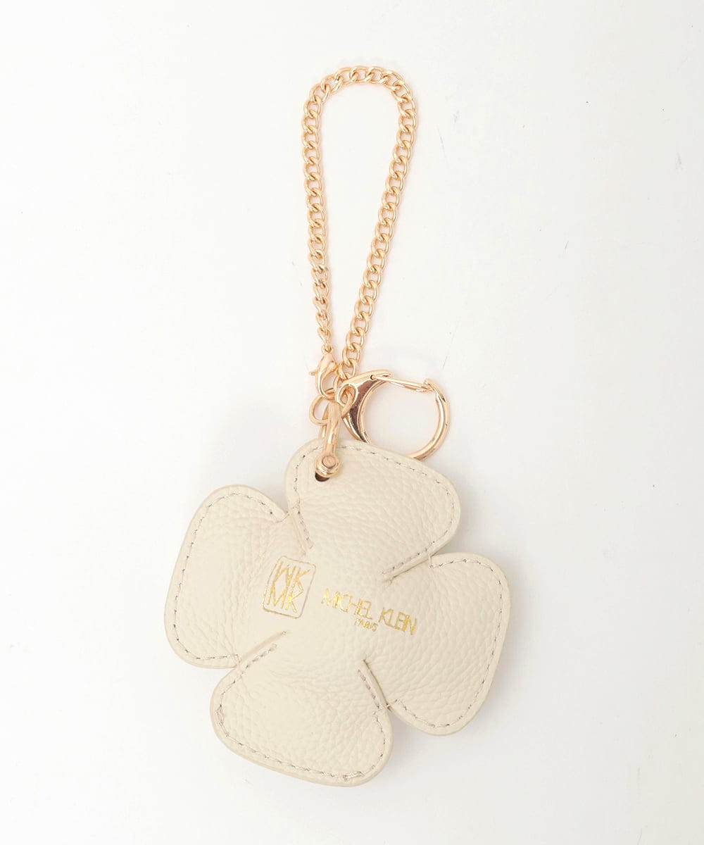 BPSGD41050 MK MICHEL KLEIN BAG(MK ミッシェルクラン バッグ) レザークローバーチャーム ピンク