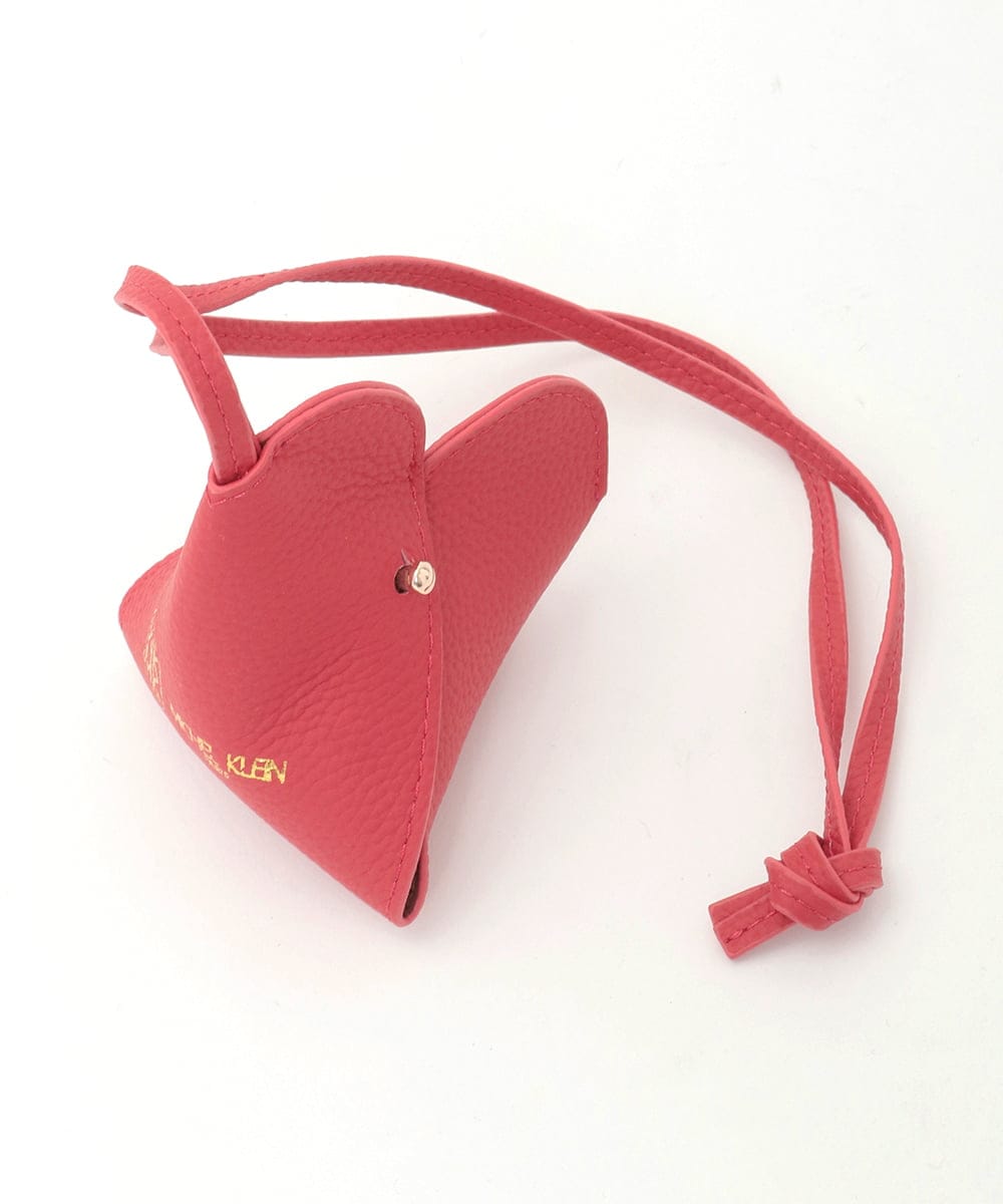 BPSGD42060 MK MICHEL KLEIN BAG(MK ミッシェルクラン バッグ) テトラハートレザーチャーム レッド