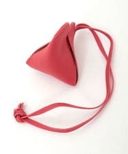 BPSGD42060 MK MICHEL KLEIN BAG(MK ミッシェルクラン バッグ) テトラハートレザーチャーム レッド