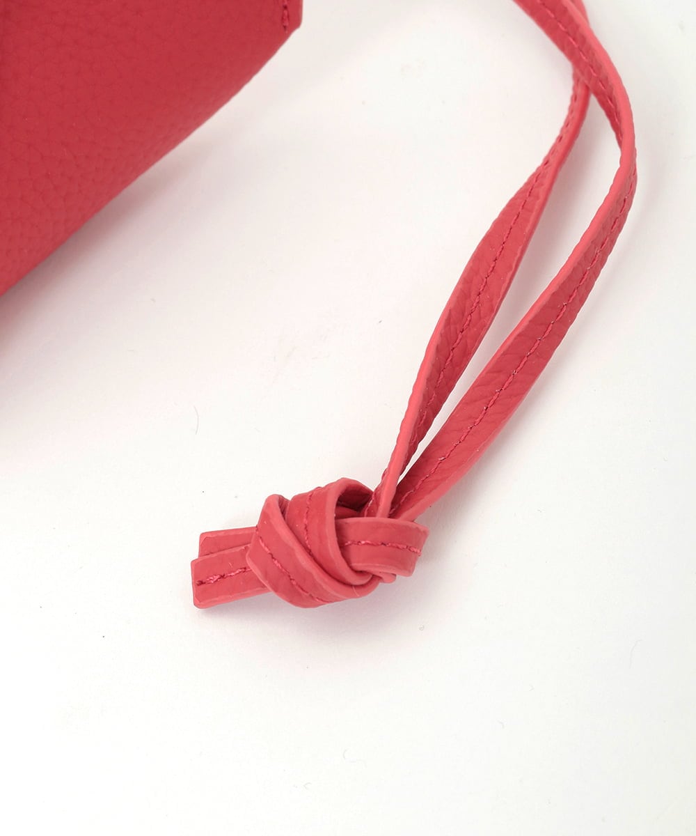 BPSGD42060 MK MICHEL KLEIN BAG(MK ミッシェルクラン バッグ) テトラハートレザーチャーム レッド