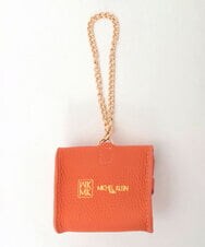 BPSGD43070 MK MICHEL KLEIN BAG(MK ミッシェルクラン バッグ) ミニバッグレザーチャーム オレンジ