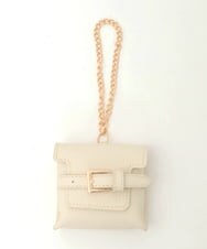 BPSGD43070 MK MICHEL KLEIN BAG(MK ミッシェルクラン バッグ) ミニバッグレザーチャーム オレンジ