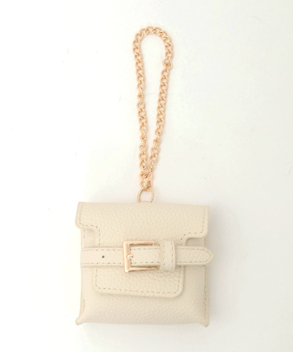 BPSGD43070 MK MICHEL KLEIN BAG(MK ミッシェルクラン バッグ) ミニバッグレザーチャーム オレンジ