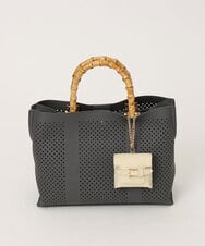 BPSGD43070 MK MICHEL KLEIN BAG(MK ミッシェルクラン バッグ) ミニバッグレザーチャーム オレンジ