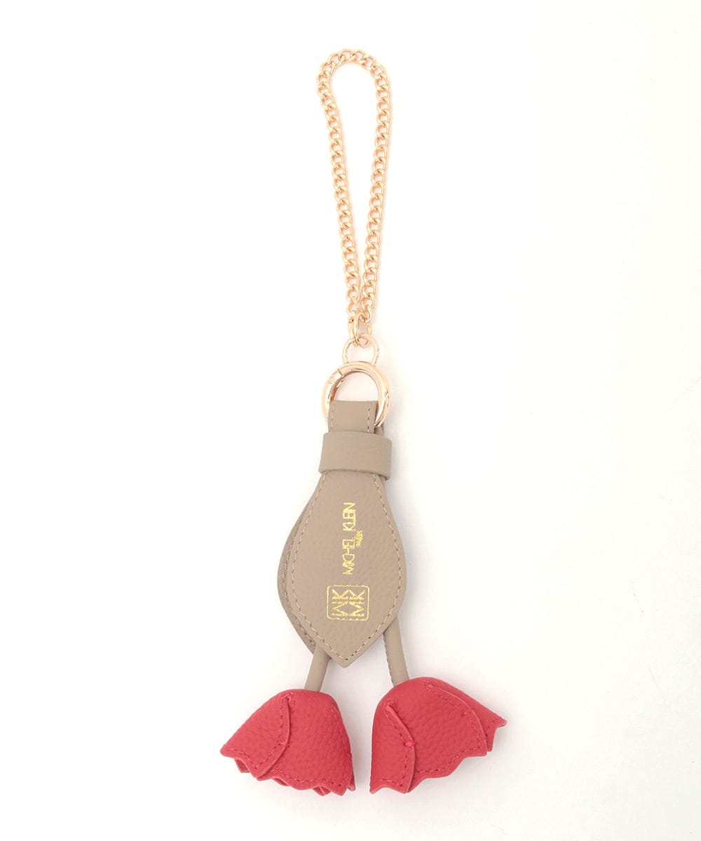 BPSGD44060 MK MICHEL KLEIN BAG(MK ミッシェルクラン バッグ) チューリップレザーチャーム レッド