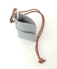 BPSGD44070 MK MICHEL KLEIN BAG(MK ミッシェルクラン バッグ) [首掛け可能]牛革グラスホルダー ライトブルー