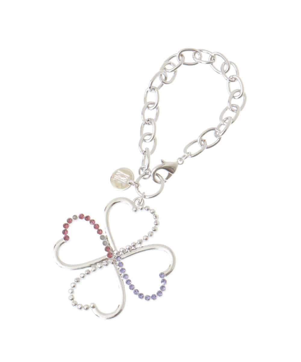 BPSGP32030 MK MICHEL KLEIN BAG(MK ミッシェルクラン バッグ) メタルクローバーチャーム ラベンダー