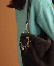 BPSLG04035 MK MICHEL KLEIN BAG(MK ミッシェルクラン バッグ) ジュエルパーツチャーム オレンジ