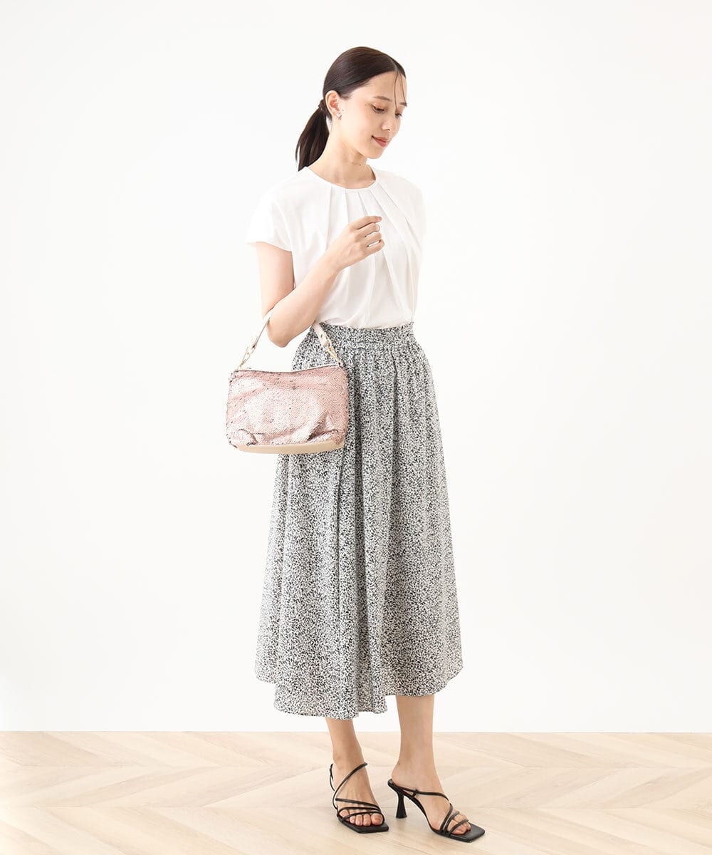 BPYAE02080 MK MICHEL KLEIN BAG(MK ミッシェルクラン バッグ) [2WAY]スパンコールデザインバッグ ブラック
