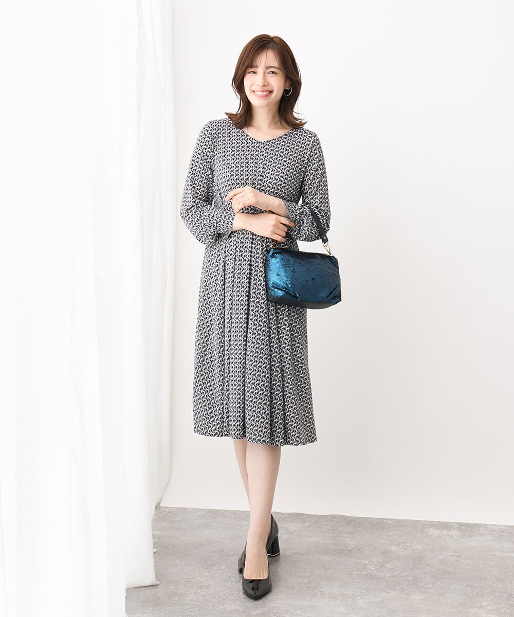 BPYAE02080 MK MICHEL KLEIN BAG(MK ミッシェルクラン バッグ) [2WAY]スパンコールデザインバッグ ブラック