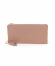 BPYAJ01148 MK MICHEL KLEIN BAG(MK ミッシェルクラン バッグ) リアルレザー長財布 ベージュ