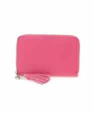 BPYAJ02140 MK MICHEL KLEIN BAG(MK ミッシェルクラン バッグ) リアルレザー二つ折り財布 ピンク