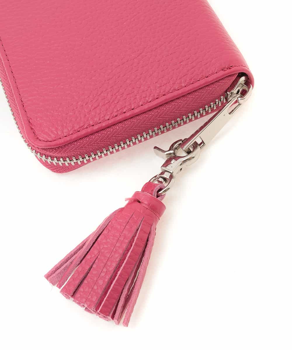BPYAJ02140 MK MICHEL KLEIN BAG(MK ミッシェルクラン バッグ) リアルレザー二つ折り財布 ピンク