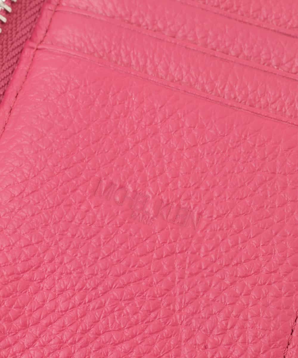 BPYAJ02140 MK MICHEL KLEIN BAG(MK ミッシェルクラン バッグ) リアルレザー二つ折り財布 ピンク