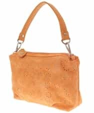 BPYAM01070 MK MICHEL KLEIN BAG(MK ミッシェルクラン バッグ) 【2WAY】パンチングレザーバッグ オレンジ