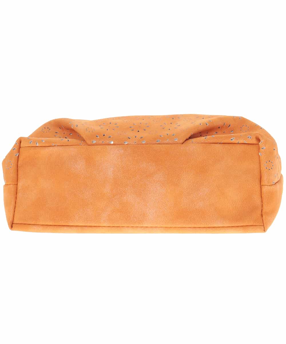 BPYAM01070 MK MICHEL KLEIN BAG(MK ミッシェルクラン バッグ) 【2WAY】パンチングレザーバッグ オレンジ