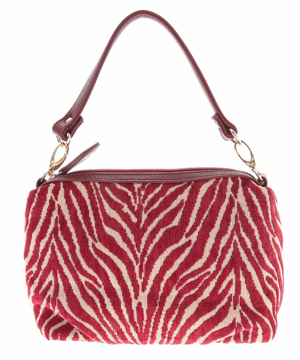 BPYAP01070 MK MICHEL KLEIN BAG(MK ミッシェルクラン バッグ) アニマルジャガードミニバッグ レッド