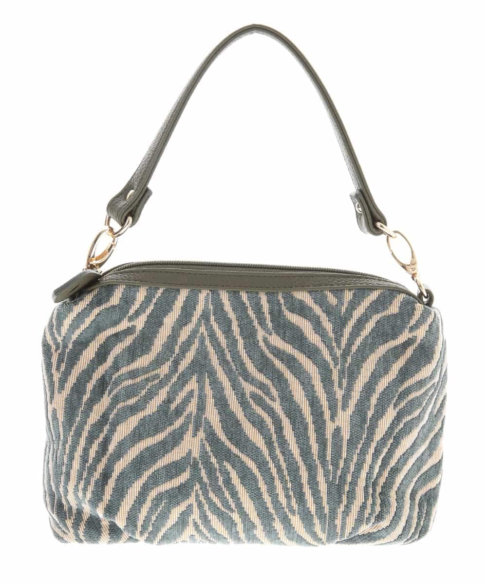 BPYAP01070 MK MICHEL KLEIN BAG(MK ミッシェルクラン バッグ) アニマルジャガードミニバッグ グリーン