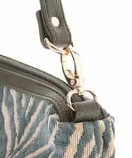 BPYAP01070 MK MICHEL KLEIN BAG(MK ミッシェルクラン バッグ) アニマルジャガードミニバッグ グリーン