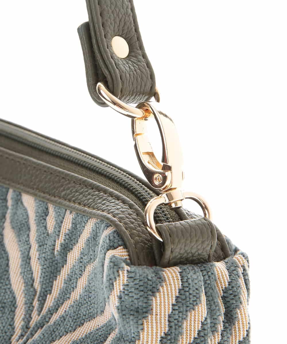 BPYAP01070 MK MICHEL KLEIN BAG(MK ミッシェルクラン バッグ) アニマルジャガードミニバッグ グリーン