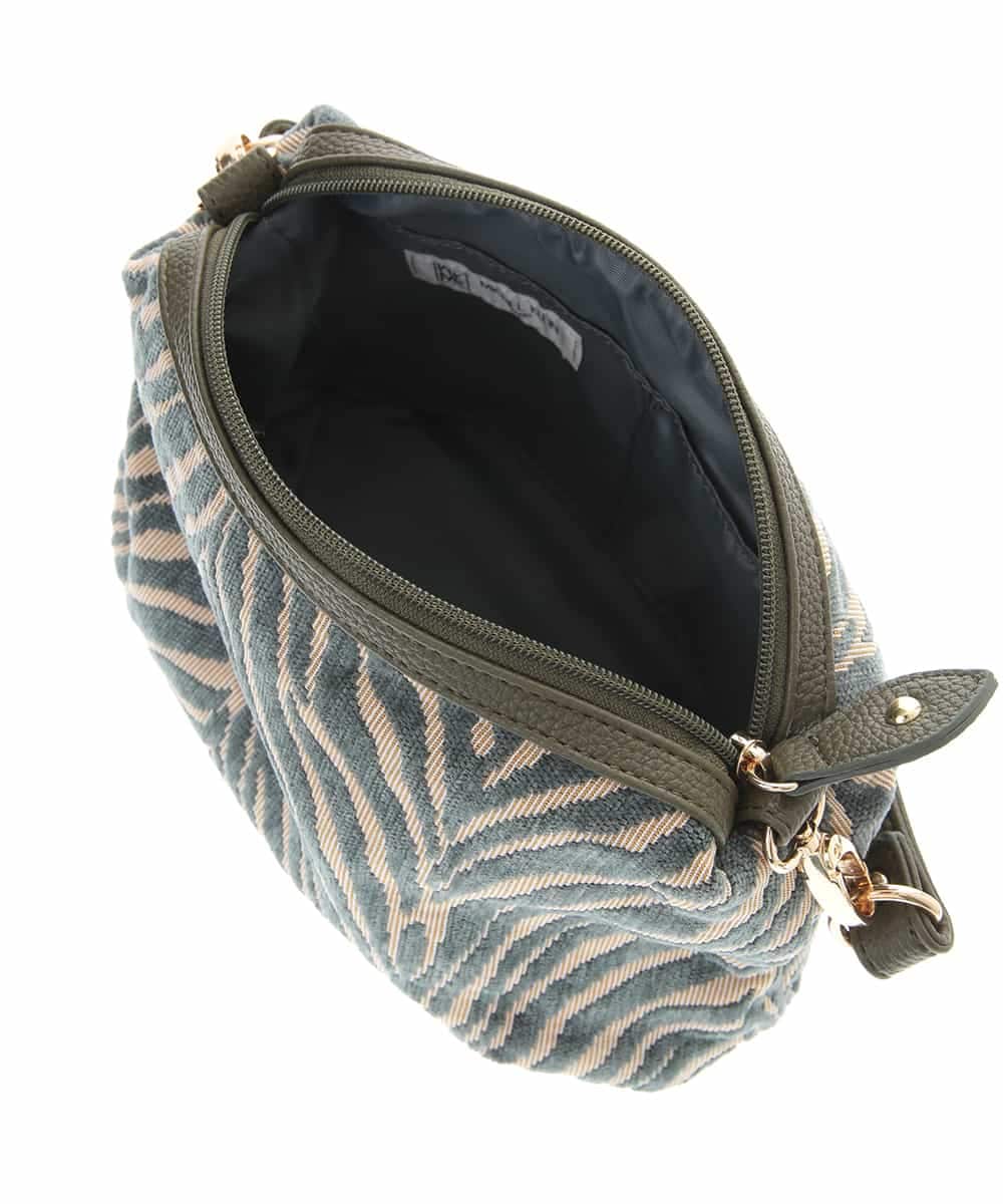 BPYAP01070 MK MICHEL KLEIN BAG(MK ミッシェルクラン バッグ) アニマルジャガードミニバッグ グリーン