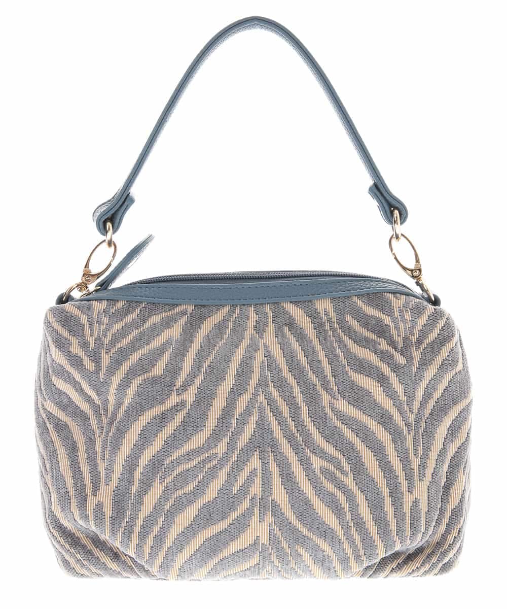BPYAP01070 MK MICHEL KLEIN BAG(MK ミッシェルクラン バッグ) アニマルジャガードミニバッグ グレー