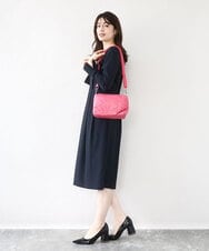 BPYAV01100 MK MICHEL KLEIN BAG(MK ミッシェルクラン バッグ) [2WAY]パンチングデザインミニショルダーバッグ イエロー