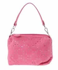 BPYAV01100 MK MICHEL KLEIN BAG(MK ミッシェルクラン バッグ) 【2WAY】パンチングデザインミニショルダーバッグ ピンク