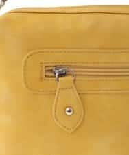 BPYAV01100 MK MICHEL KLEIN BAG(MK ミッシェルクラン バッグ) 【2WAY】パンチングデザインミニショルダーバッグ イエロー