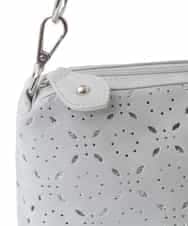 BPYAV01100 MK MICHEL KLEIN BAG(MK ミッシェルクラン バッグ) 【2WAY】パンチングデザインミニショルダーバッグ イエロー