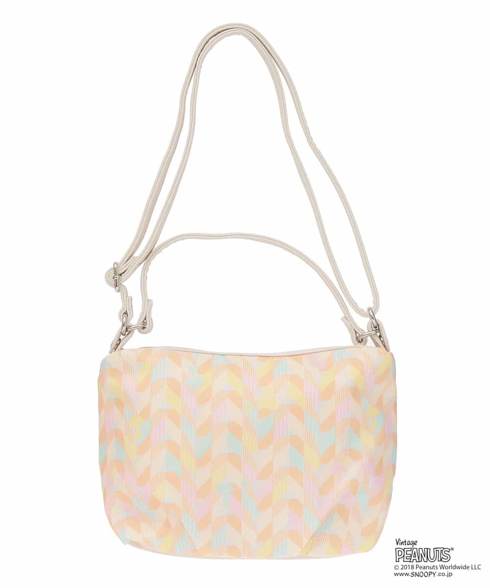 BPYED01070 MK MICHEL KLEIN BAG(MK ミッシェルクラン バッグ) 【PEANUTS/2WAY】ショルダーミニバッグ オレンジ