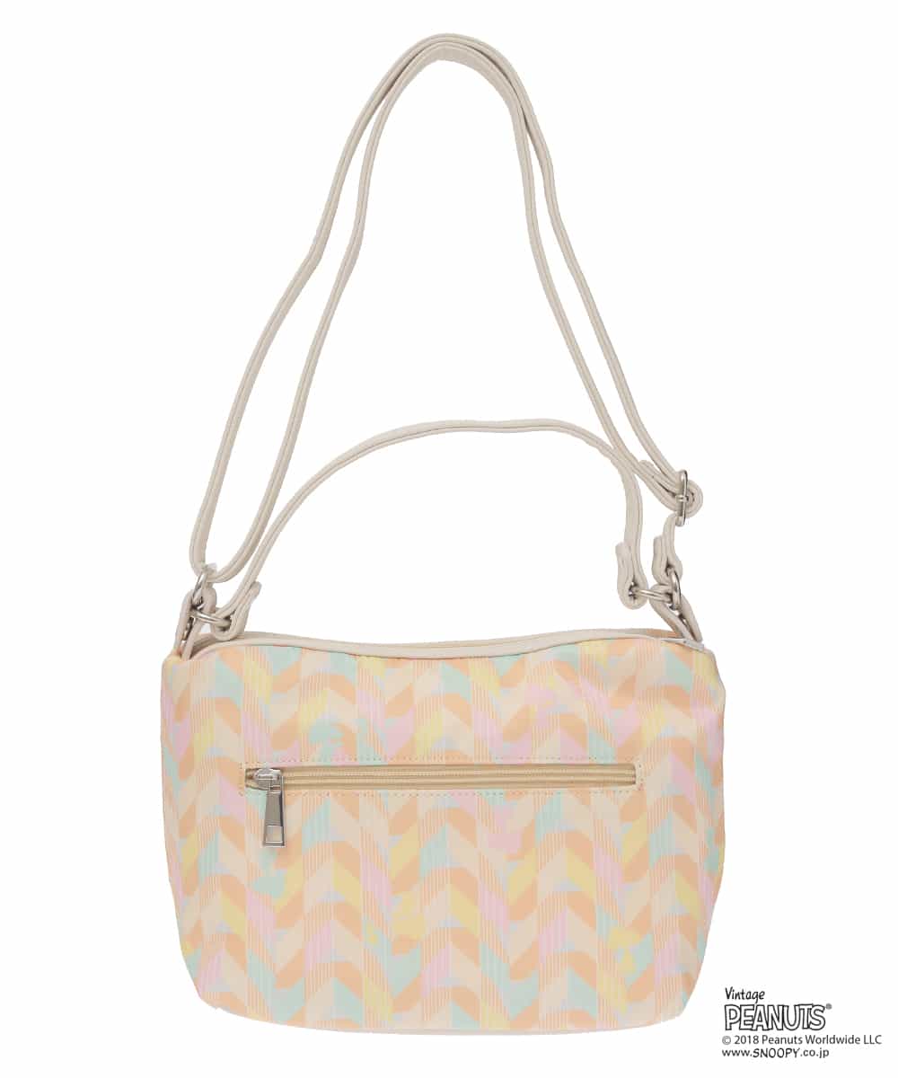 BPYED01070 MK MICHEL KLEIN BAG(MK ミッシェルクラン バッグ) 【PEANUTS/2WAY】ショルダーミニバッグ オレンジ