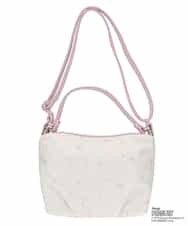 BPYED01070 MK MICHEL KLEIN BAG(MK ミッシェルクラン バッグ) 【PEANUTS/2WAY】ショルダーミニバッグ ライトグレー
