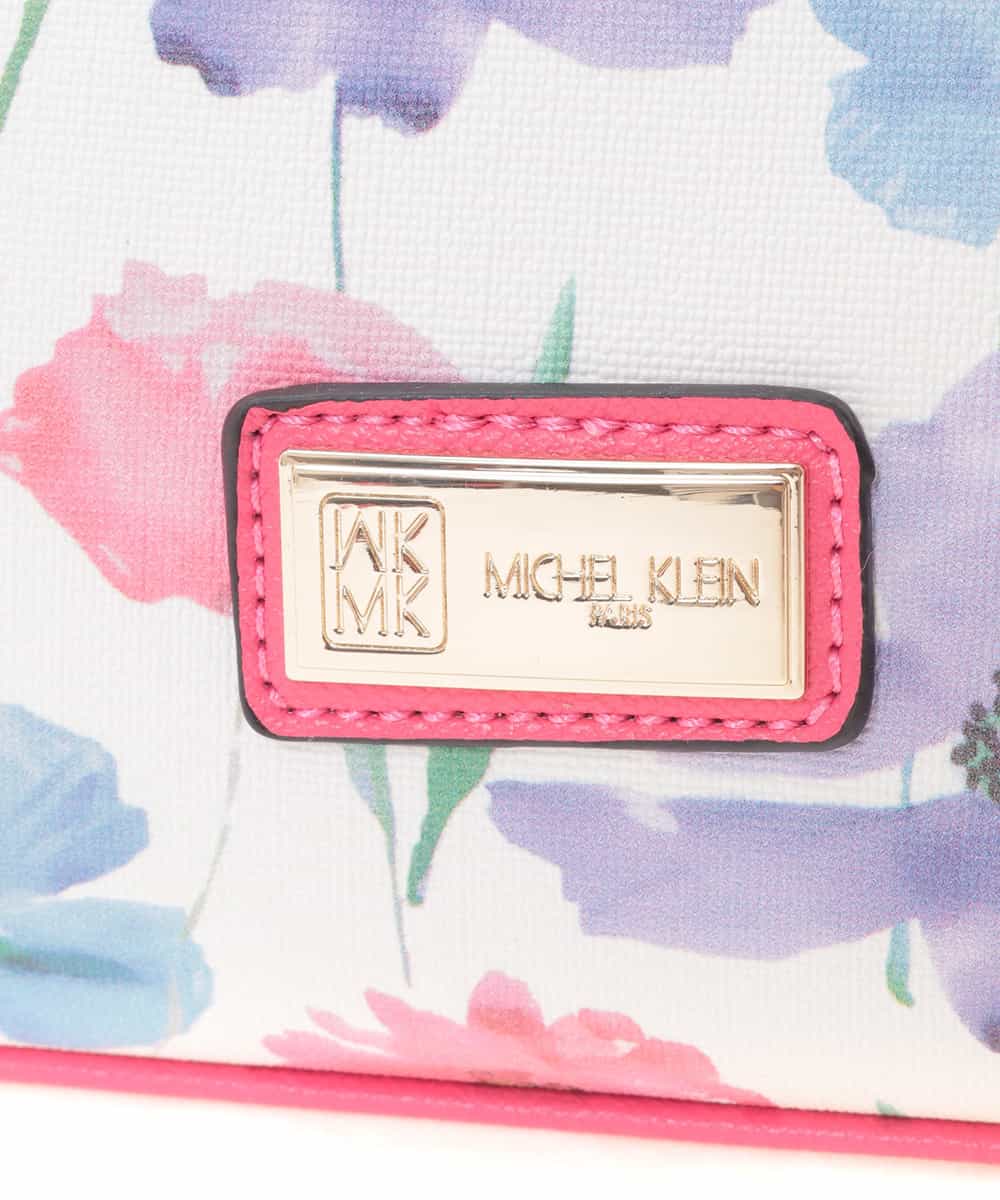 BPYEG03058 MK MICHEL KLEIN BAG(MK ミッシェルクラン バッグ) 【2WAY】フラワープリントバッグ ピンク