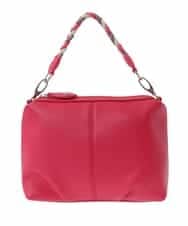 BPYES21100 MK MICHEL KLEIN BAG(MK ミッシェルクラン バッグ) [2WAY]編みハンドルデザインバッグ ピンク