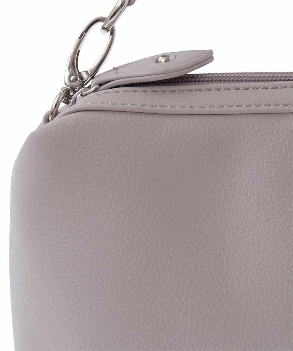 BPYES21100 MK MICHEL KLEIN BAG(MK ミッシェルクラン バッグ) [2WAY]編みハンドルデザインバッグ グレー