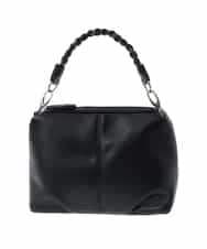 BPYES21100 MK MICHEL KLEIN BAG(MK ミッシェルクラン バッグ) [2WAY]編みハンドルデザインバッグ ブラック
