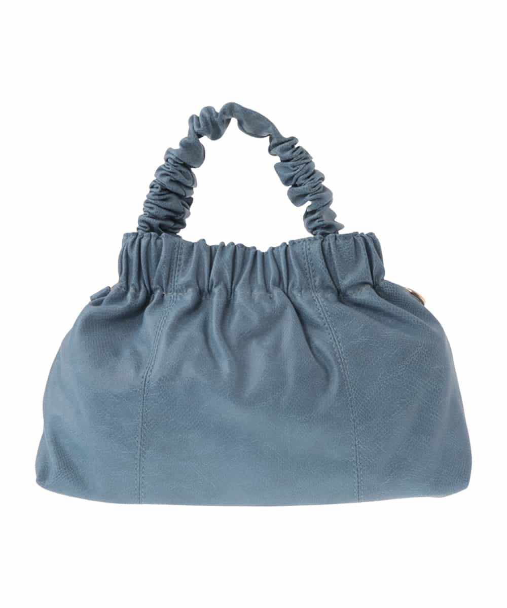 BPYES22090 MK MICHEL KLEIN BAG(MK ミッシェルクラン バッグ) [2WAY]シャーリングデザインバッグ ライトブルー