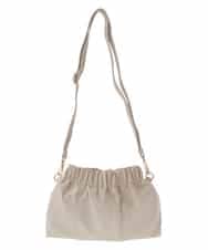 BPYES22090 MK MICHEL KLEIN BAG(MK ミッシェルクラン バッグ) [2WAY]シャーリングデザインバッグ ベージュ