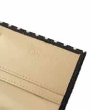 BPYES25150 MK MICHEL KLEIN BAG(MK ミッシェルクラン バッグ) ホースヘアドット柄長財布 ブラウン