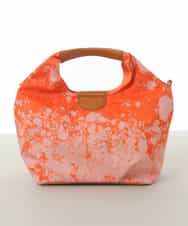 BPYEV21110 MK MICHEL KLEIN BAG(MK ミッシェルクラン バッグ) 【2WAY】アートペイントデザインハンドバッグ オレンジ