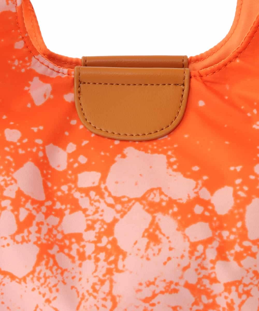 BPYEV21110 MK MICHEL KLEIN BAG(MK ミッシェルクラン バッグ) [2WAY]アートペイントデザインハンドバッグ オレンジ