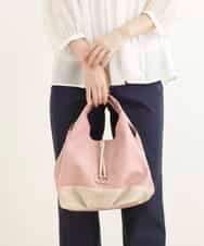 BPYGQ41068 MK MICHEL KLEIN BAG(MK ミッシェルクラン バッグ) バイカラーミニトート ピンク