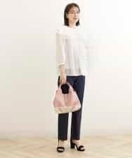 BPYGQ41068 MK MICHEL KLEIN BAG(MK ミッシェルクラン バッグ) バイカラーミニトート ピンク