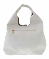 BPYGQ41068 MK MICHEL KLEIN BAG(MK ミッシェルクラン バッグ) バイカラーミニトート アイボリー
